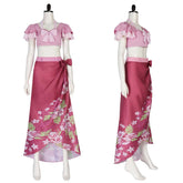 FINAL FANTASY Aerith Gainsborough rosa Bademode Cosplay Kostüm